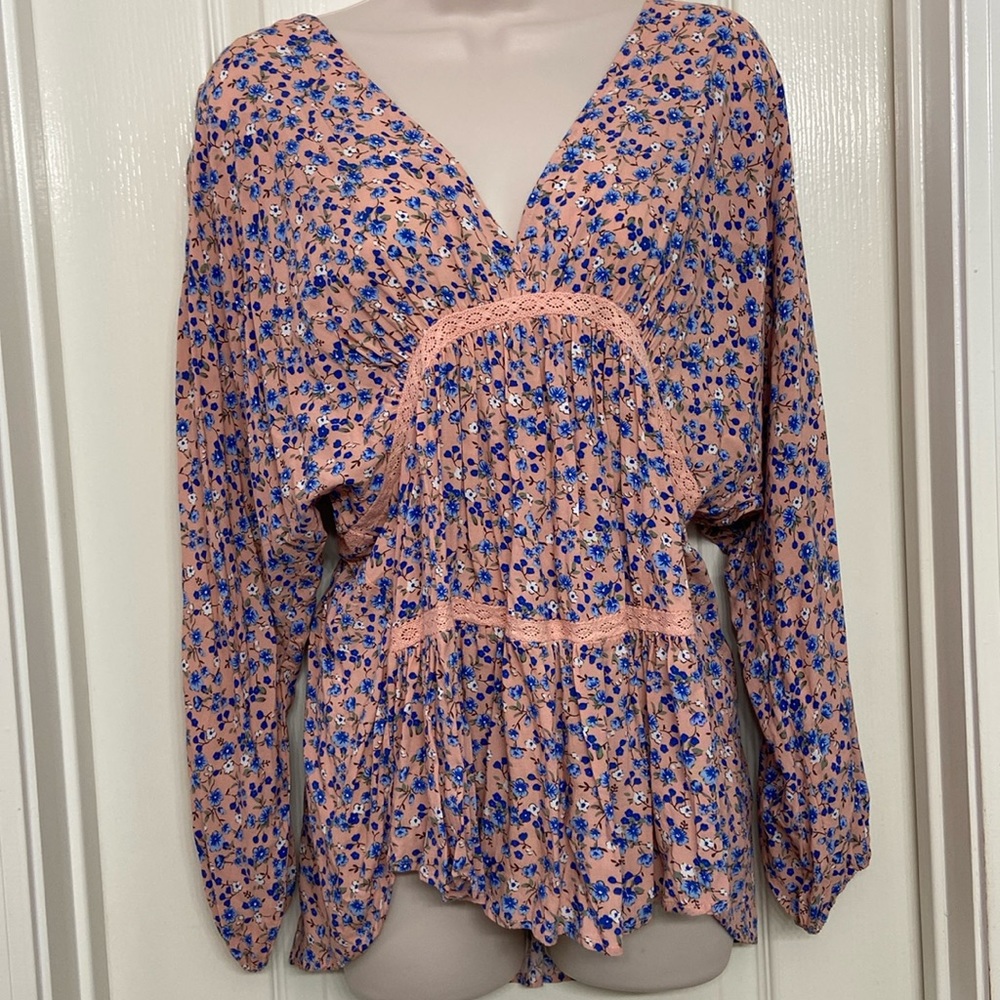 Pink Lily Hi lo Blouse